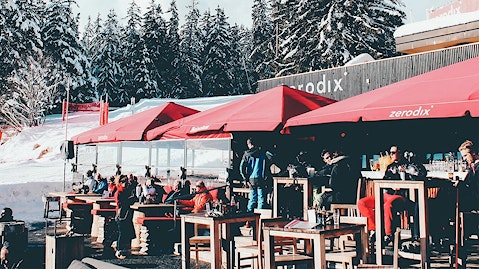 AIX Rosé Zerodix Crans Montana Switzerland